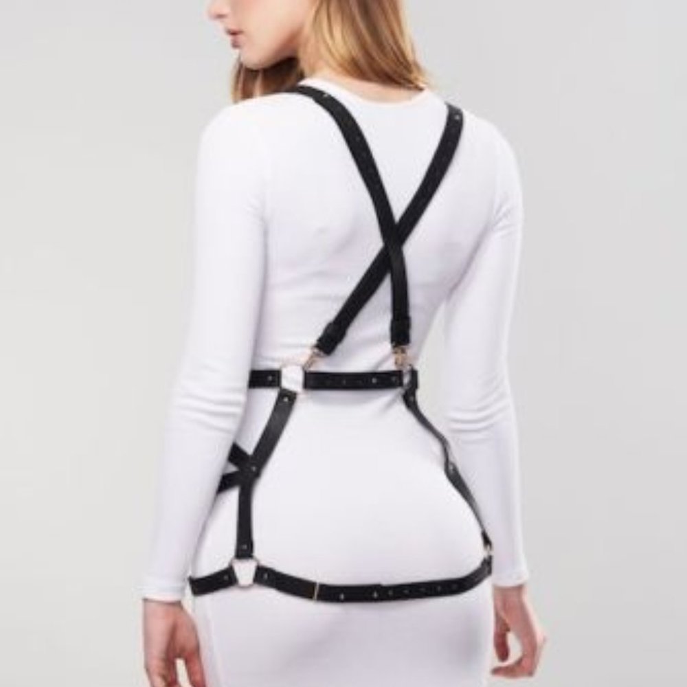 BIJOUX INDISCRETS New Dress HARNESS NIB Lingery Belts Body Decoration Sexy Bijou